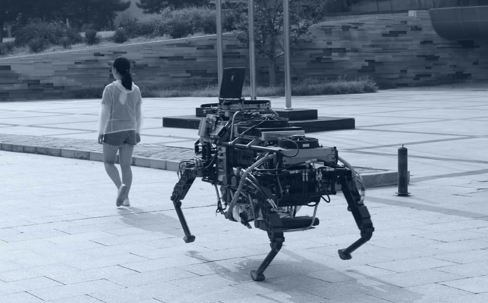 仿生机器人，步态优化，四足仿生机器人，NOKOV度量动作捕捉