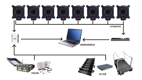 三维步态分析系统