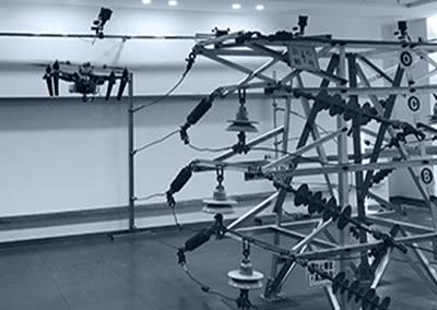 using motion capture to capture the pose data of the UAV in collaborative electric power inspection system