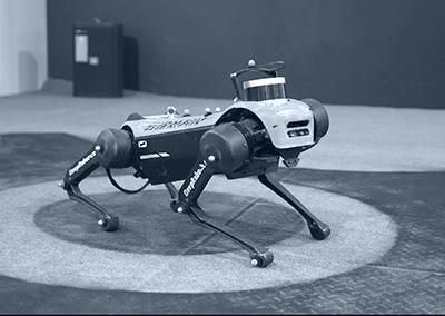 动作捕捉系统用于四足机器人开发