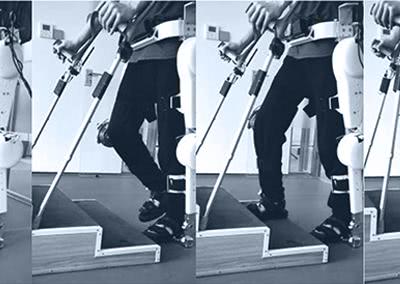 基于深度相机的下肢外骨骼的自适应梯级步态生成方法