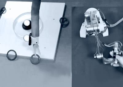 柔性微创手术机器人性能实验验证