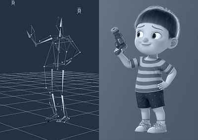 Virtual Humans with Optical motion capture