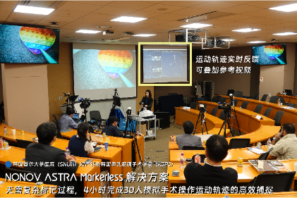 NOKOV ASTRA markerless解决方案,首尔大学医学院,手术操作动作捕捉, 无标记点动捕