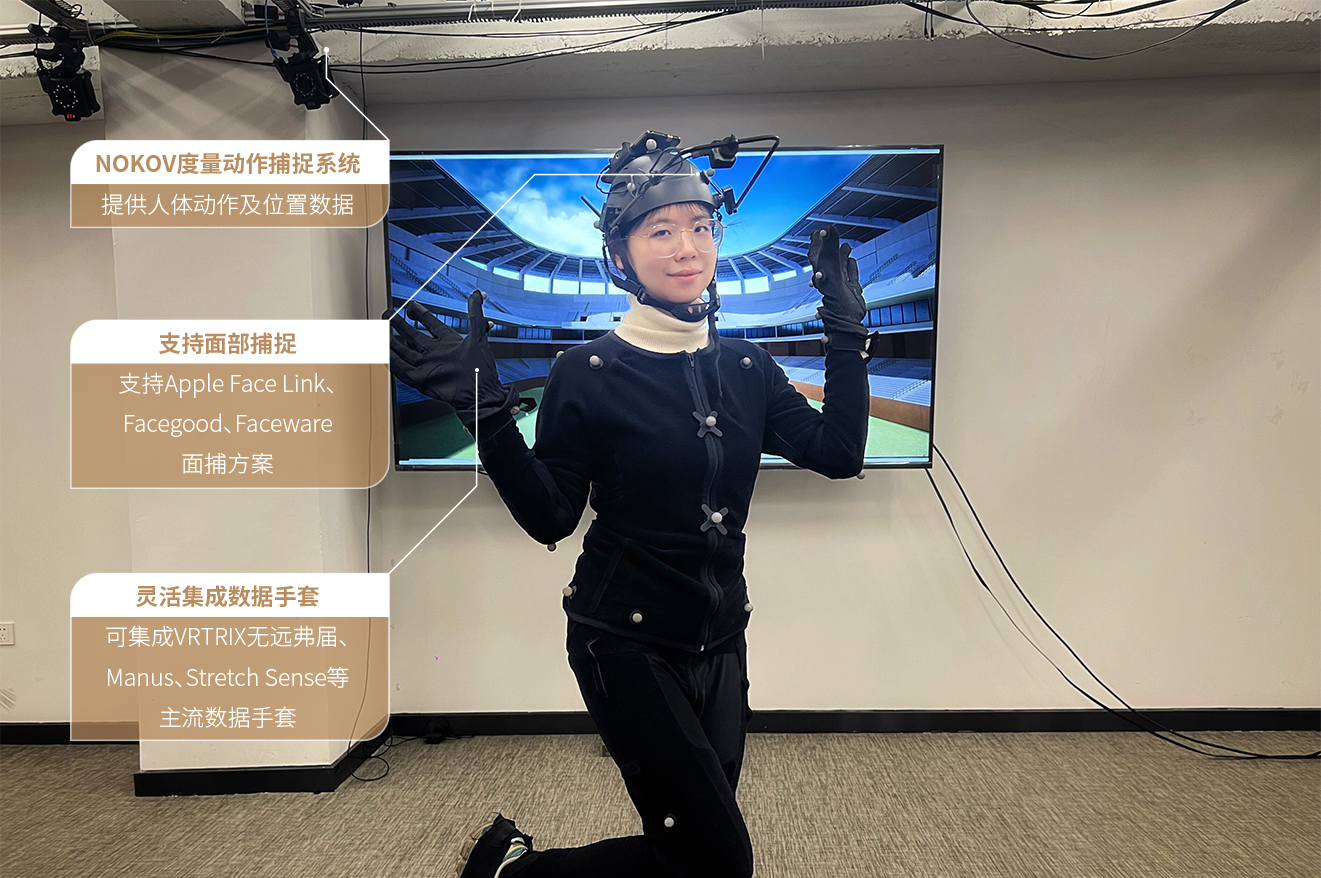 动漫影视、动作捕捉实验室